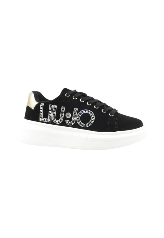 LIU JO Sneakers Donna Nero Strass BF5059PX002S1189-AI26