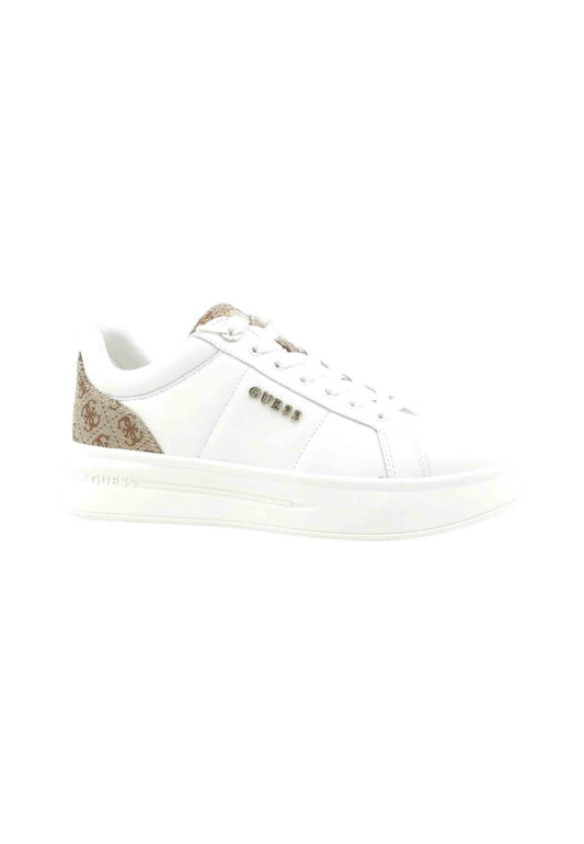 GUESS Sneakers Donna Bianco Marrone FLFWLLFAL12-AI26-BEIBR