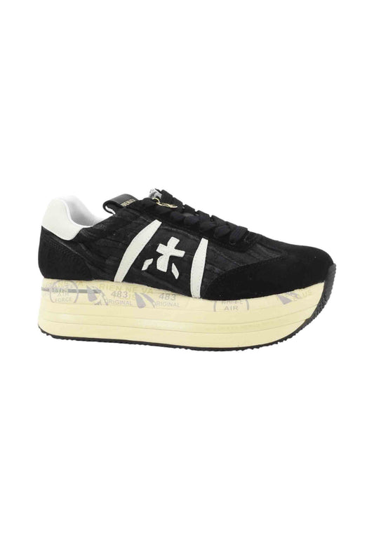 PREMIATA Sneakers Donna Nero Bianco BETH-AI26-VAR 7740