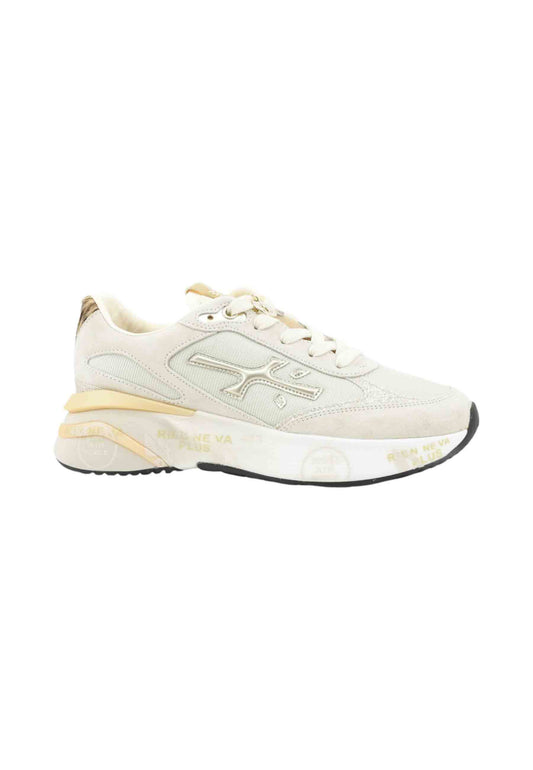 PREMIATA Sneakers Donna Beige Oro MOERUND-AI26-VAR 7800