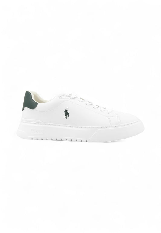 POLO RALPH LAUREN Sneakers Uomo Bianco Verde 809974097003-AI26