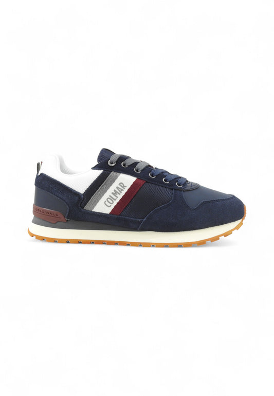 COLMAR Sneakers Uomo Blu Rosso Bianco 141-AI26