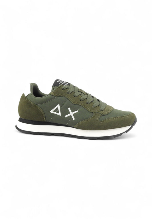SUN68 Sneakers Uomo Verde Bianco Z45101-AI26-74