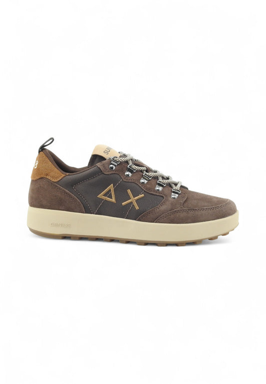 SUN68 Sneakers Uomo Marrone Beige Z45134-AI26-08