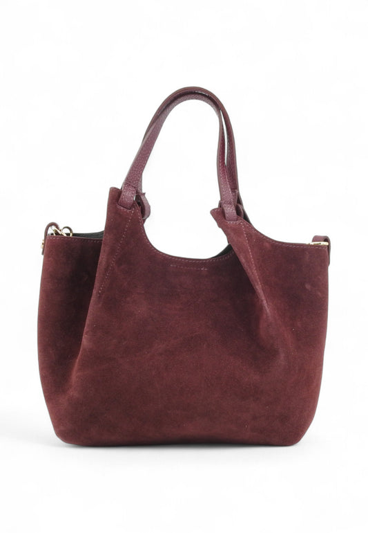 VIA MILANO 21 Eva Borsa A Mano Donna Bordeaux EVABO-AI26