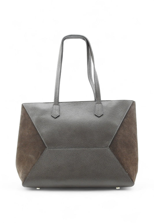 VIA MILANO Luna Borsa Shopper Donna Marrone LUNATDM-AI26