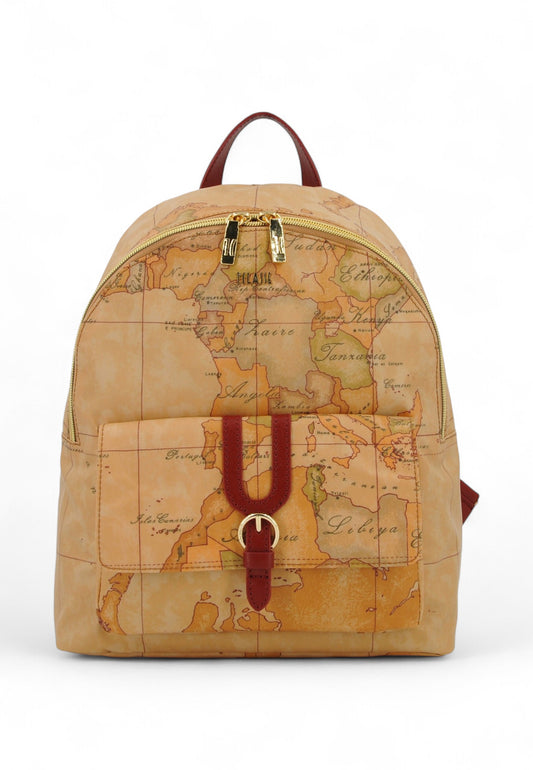 ALVIERO MARTINI Zaino Donna Beige Marrone Rosso LD39S578-AI26-0313