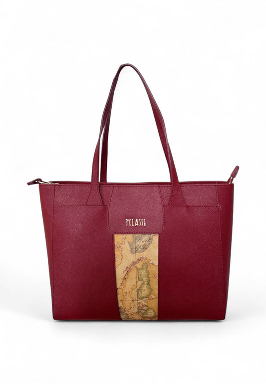 ALVIERO MARTINI Borsa Shopper Donna Rosso Beige LD279407-AI26-0313