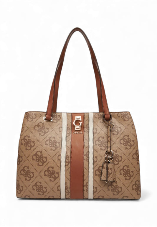 GUESS Borsa Shopper Donna Marrone Beige HWSO7838230-AI26-LTL