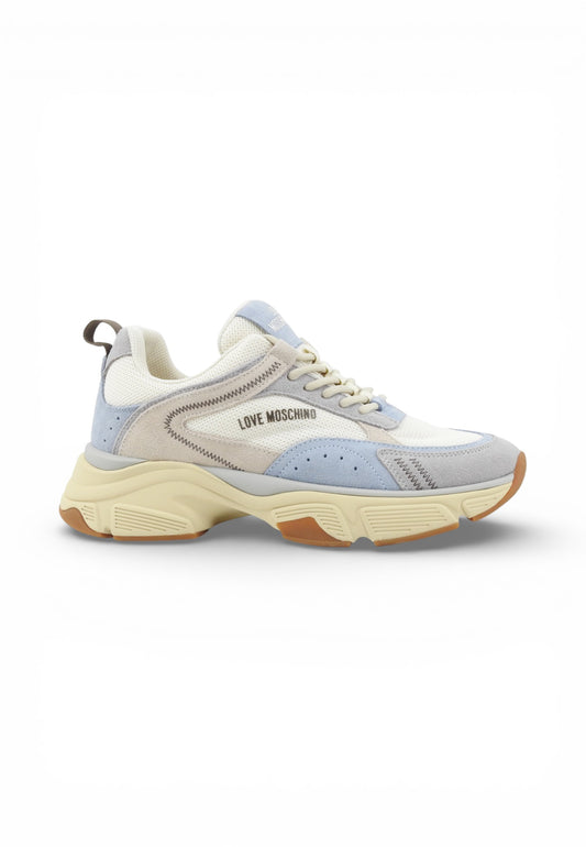 LOVE MOSCHINO Sneakers Donna Azzurro Bianco JA15426G1OIQ511B-PE26