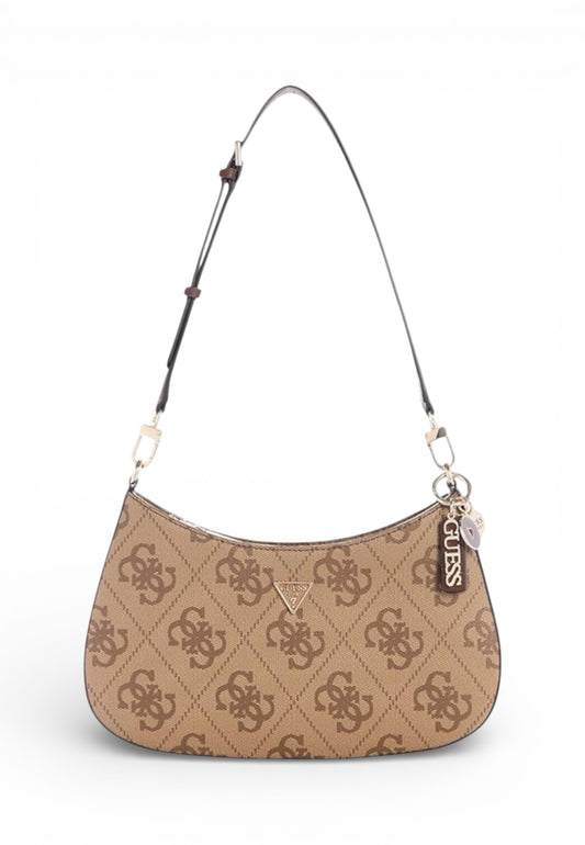 GUESS Borsa A Spalla Donna Marrone Beige HWSO9672180-PE26-LGW