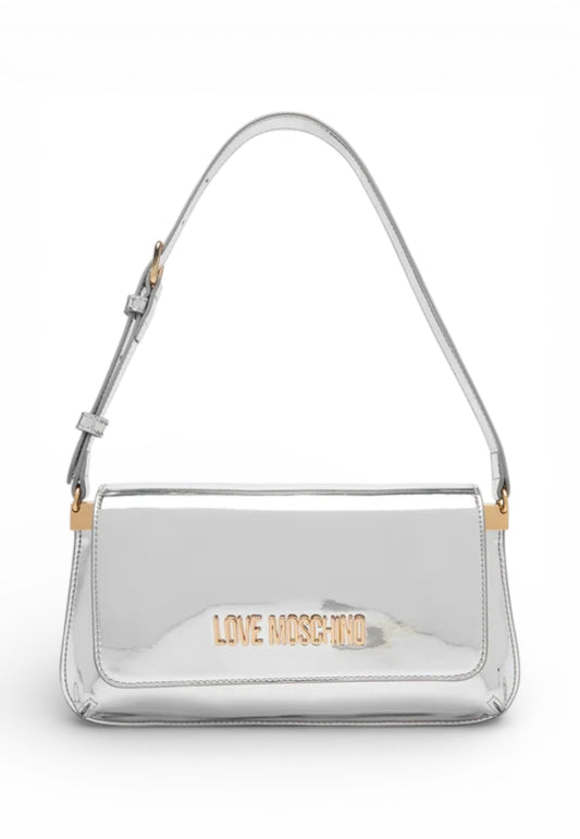 LOVE MOSCHINO Borsa A Spalla Donna Argento JC4058PP1OLP0902-PE26