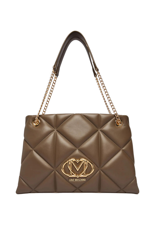 LOVE MOSCHINO Borsa Shopper Donna Marrone JC4040PP1OLC0203-PE26