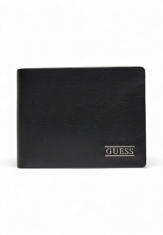 GUESS Portafogli Uomo Nero SMNEBRLEA24-PE26-BLA