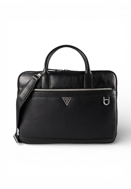 GUESS Borsa Tracolla Porta-Documenti Uomo Nero HMMOGRP6147-PE26-BLA