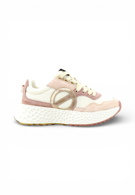 NO NAME Sneakers Bianco Rosa Oro NNVEKSDS02-PE26