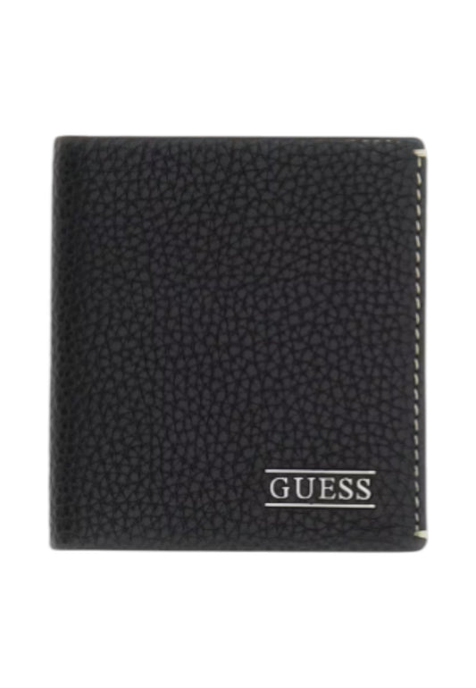 GUESS Portafogli Uomo Nero SMBOGSLEA22-PE26-BLA