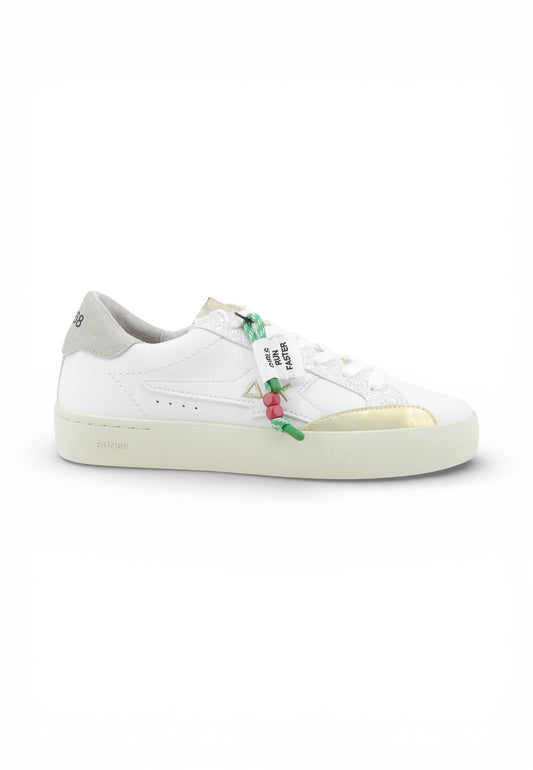 SUN68 Sneakers Donna Bianco Verde Oro Z36242-PE26-0128