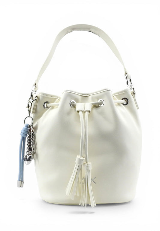 SUN68 Borsa A Mano Donna Bianco Y36215-PE26-31