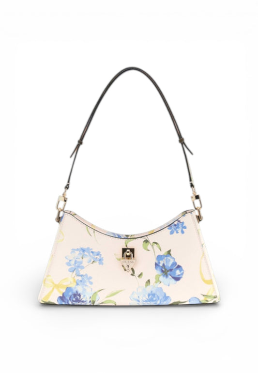 GUESS Borsa A Spalla Donna Bianco Azzurro Fantasia HWFG9919180-PE26-FLT