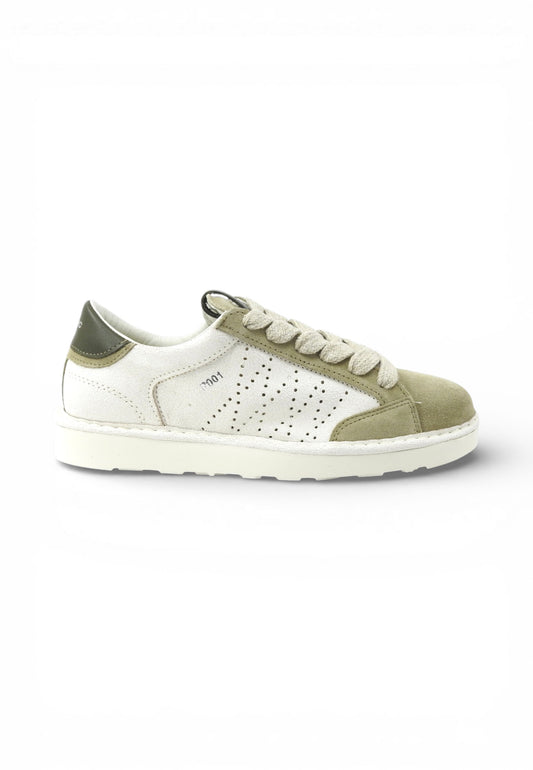 PAN CHIC Sneakers Uomo Bianco Verde P001M033-02263081-PE26