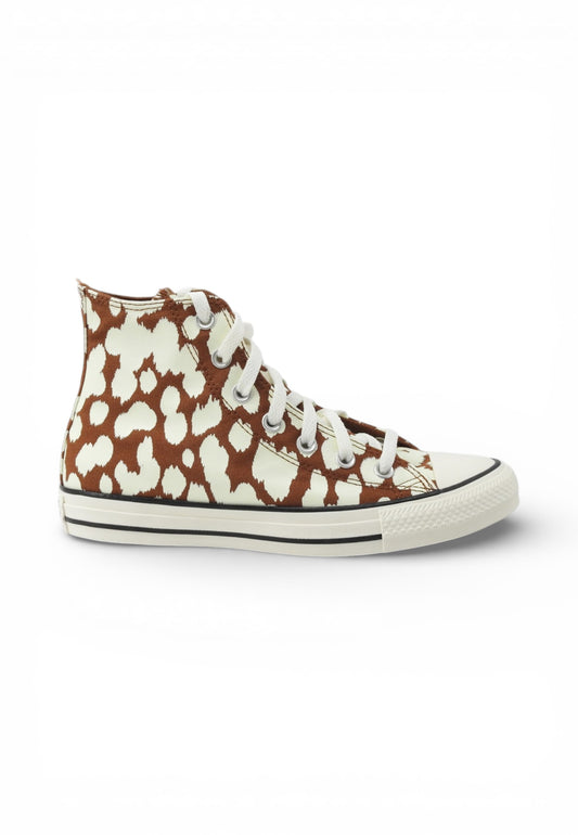 CONVERSE Sneakers Donna Bianco Marrone Animalier A17924C-PE26