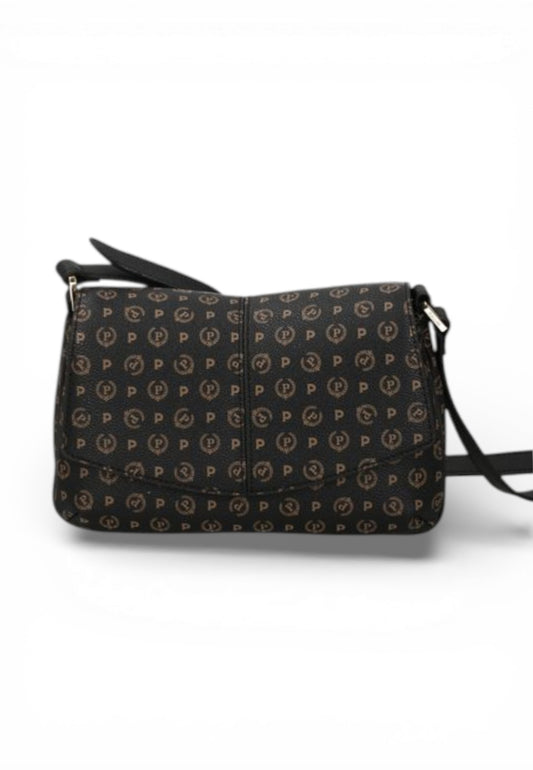 POLLINI Borsa Tracolla Donna Nero Beige TE8550PP0OQ1100A-PE26