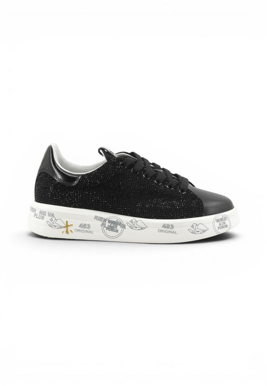 PREMIATA Sneakers Donna Nero Strass VAR7813-PE26