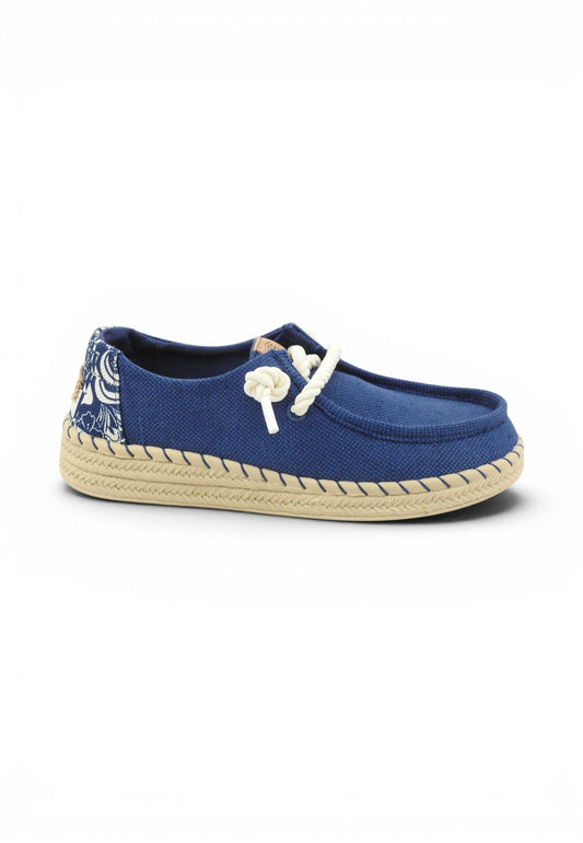 HEY DUDE Stringate Donna Blu HD.45237-PE26-4ZL