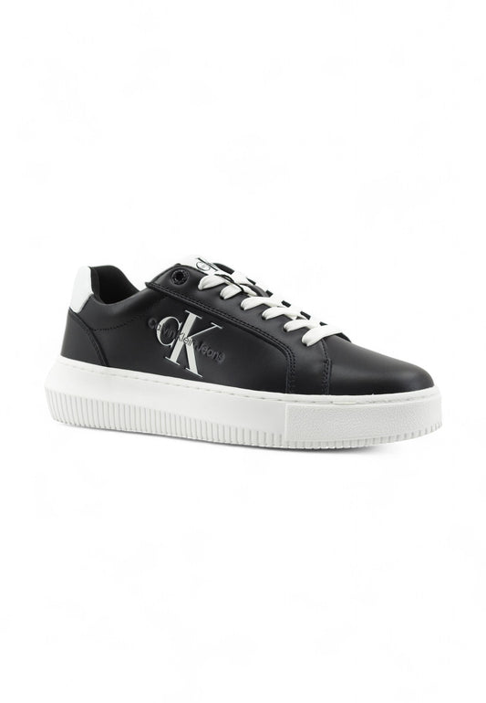 CALVIN KLEIN Chunky Cupsole Mono Sneaker Donna Black YW0YW00823