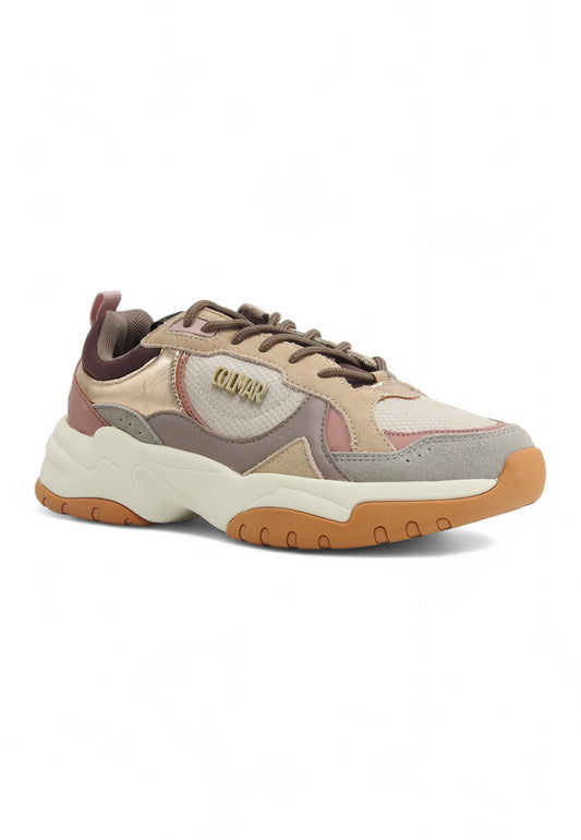 COLMAR Running Suede Sneaker Donna Beige Multi TESS WONDER 097