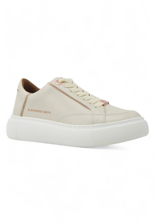 ALEXANDER SMITH Eco Greenwich Sneaker Donna Cream Copper EGW7695