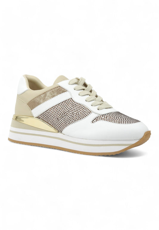 TWINSET Running Sneaker Donna Bianco Ottico 242TGT18A