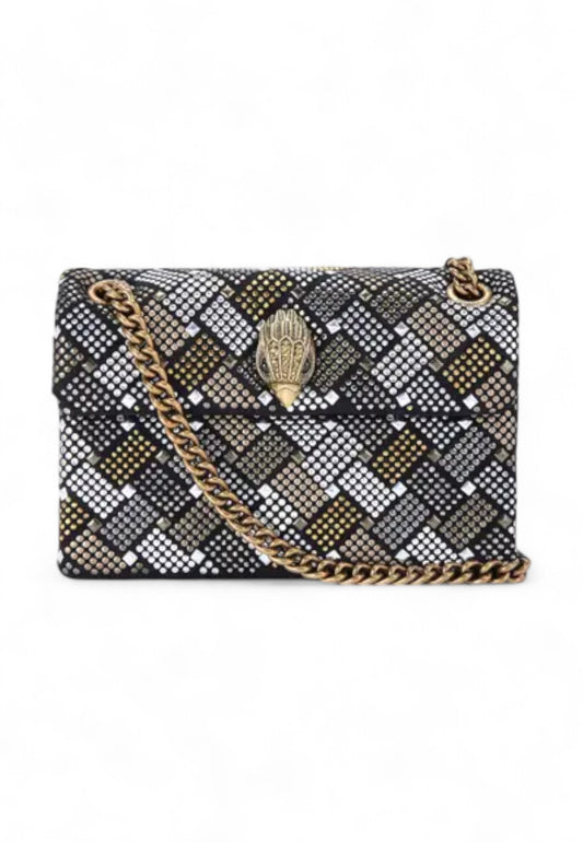 KURT GEIGER Tracolla Donna Black Strass 3584405609