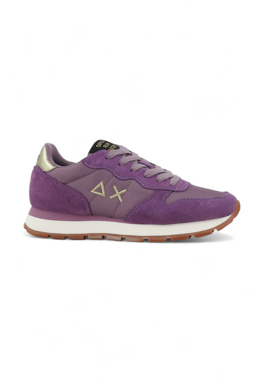 SUN68 Running Ally Gold Silver Sneaker Donna Viola Z44202