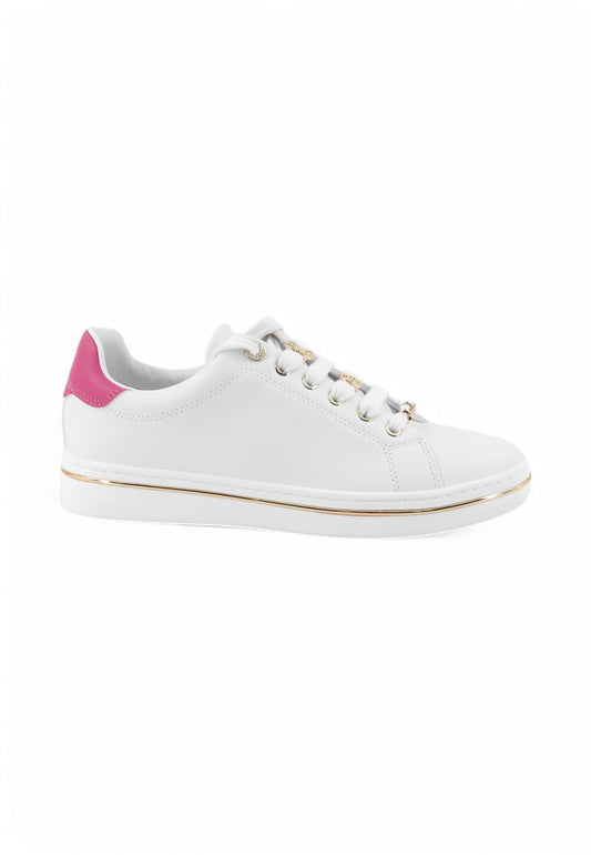 GUESS Sneakers Donna Bianco Rosa FLPSTAELE12-PE25-WHIFU