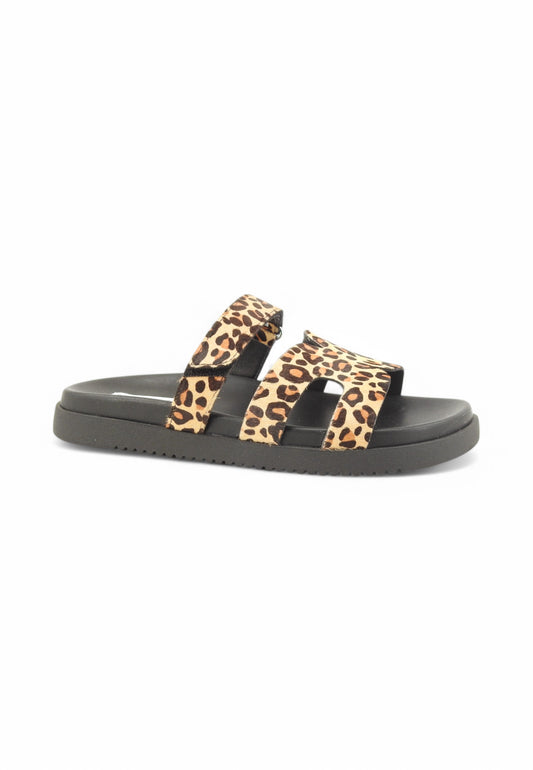 STEVE MADDEN Ciabatte Donna Animalier Nero SMSMISSILE-L-969-PE25
