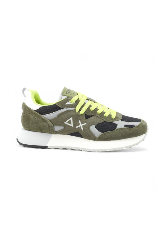 SUN68 Sneakers Uomo Verde Grigio Z35115-PE25-19