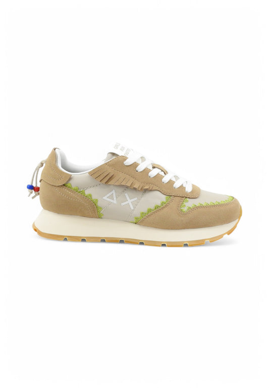 SUN68 Sneakers Donna Beige Frange Z35205-PE25-16