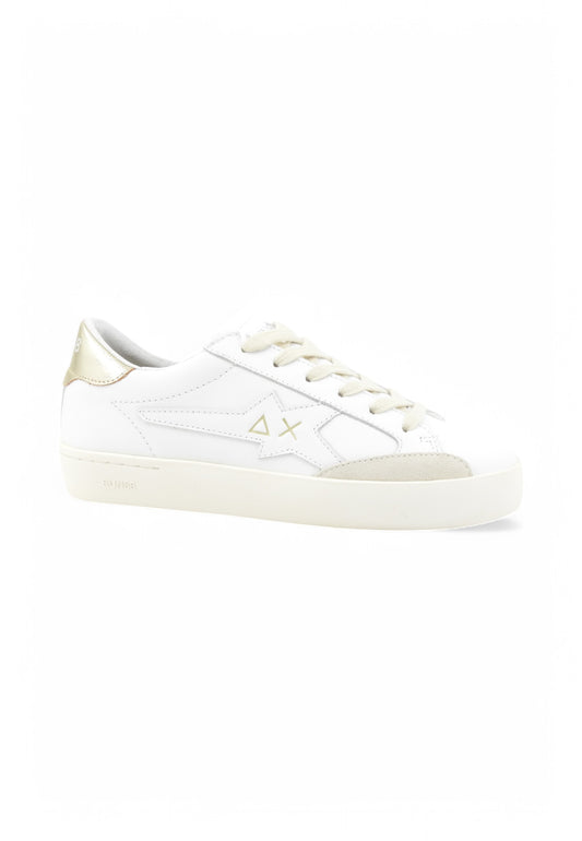 SUN68 Sneakers Donna Bianco Oro Z35225-PE25-0143