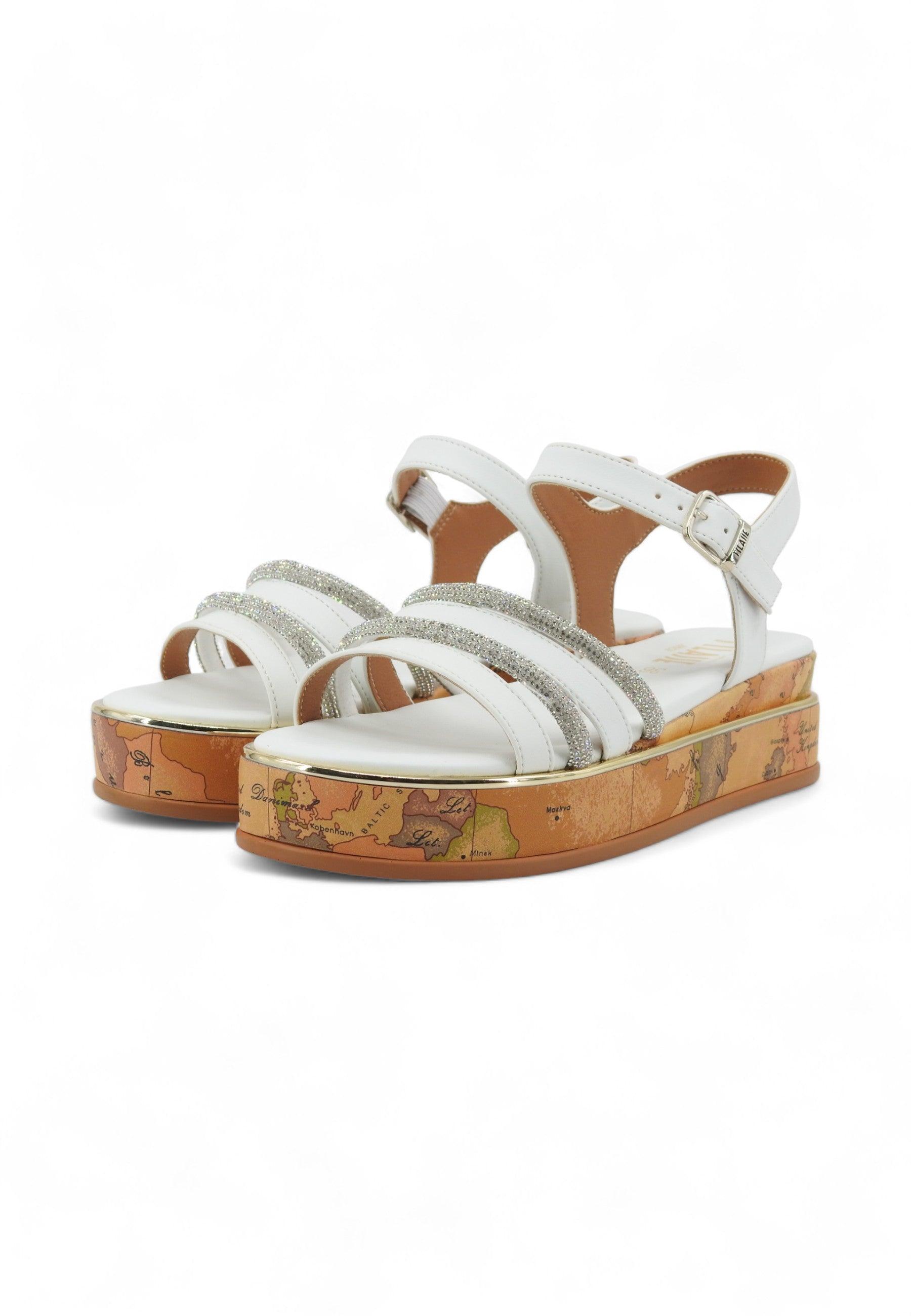 ALVIERO MARTINI 1° CLASSE Sandalo Donna Bianco N1882-0371 - Sandrini Calzature e Abbigliamento