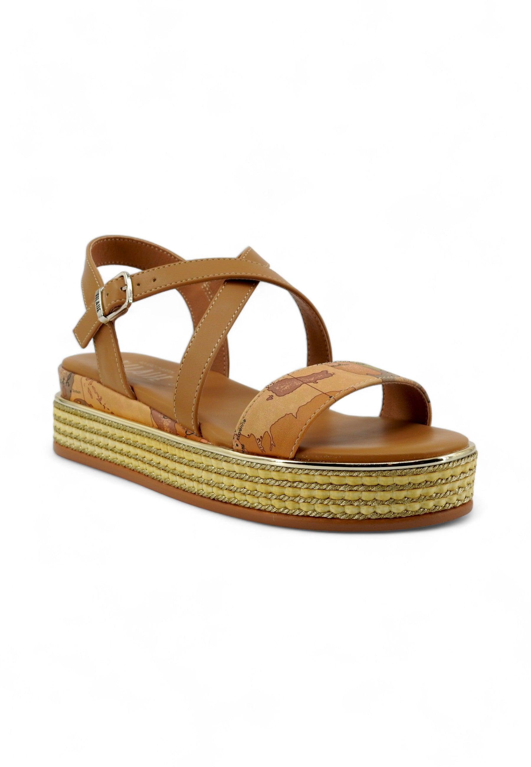 ALVIERO MARTINI 1° CLASSE Sandalo Donna Geo Beige Cuoio N1872-0371 - Sandrini Calzature e Abbigliamento