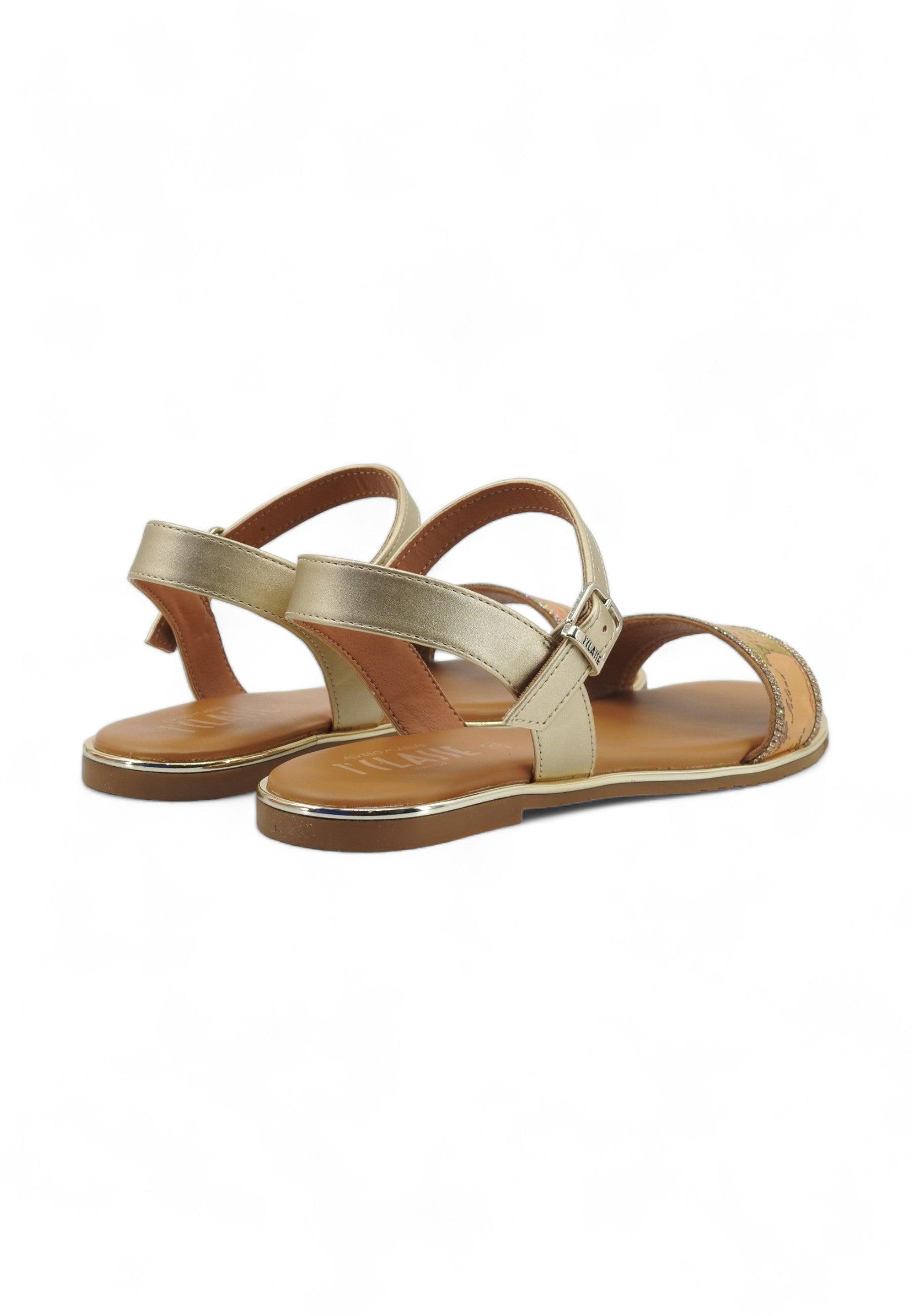ALVIERO MARTINI 1° CLASSE Sandalo Donna Geo Beige Platino N1837-0371 - Sandrini Calzature e Abbigliamento
