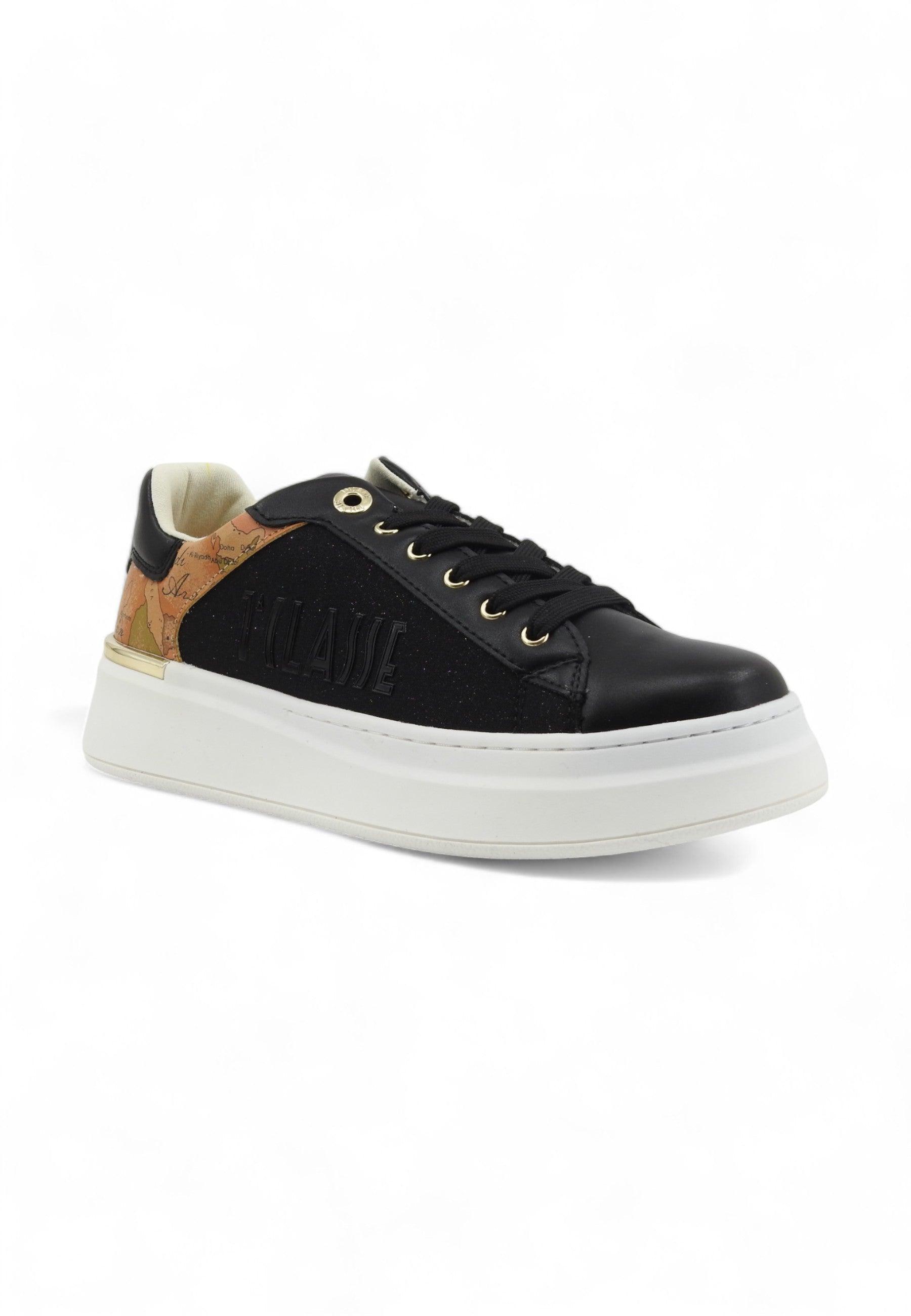 ALVIERO MARTINI 1° CLASSE Sneaker Donna Nero Geo Beige N1823-0558 - Sandrini Calzature e Abbigliamento