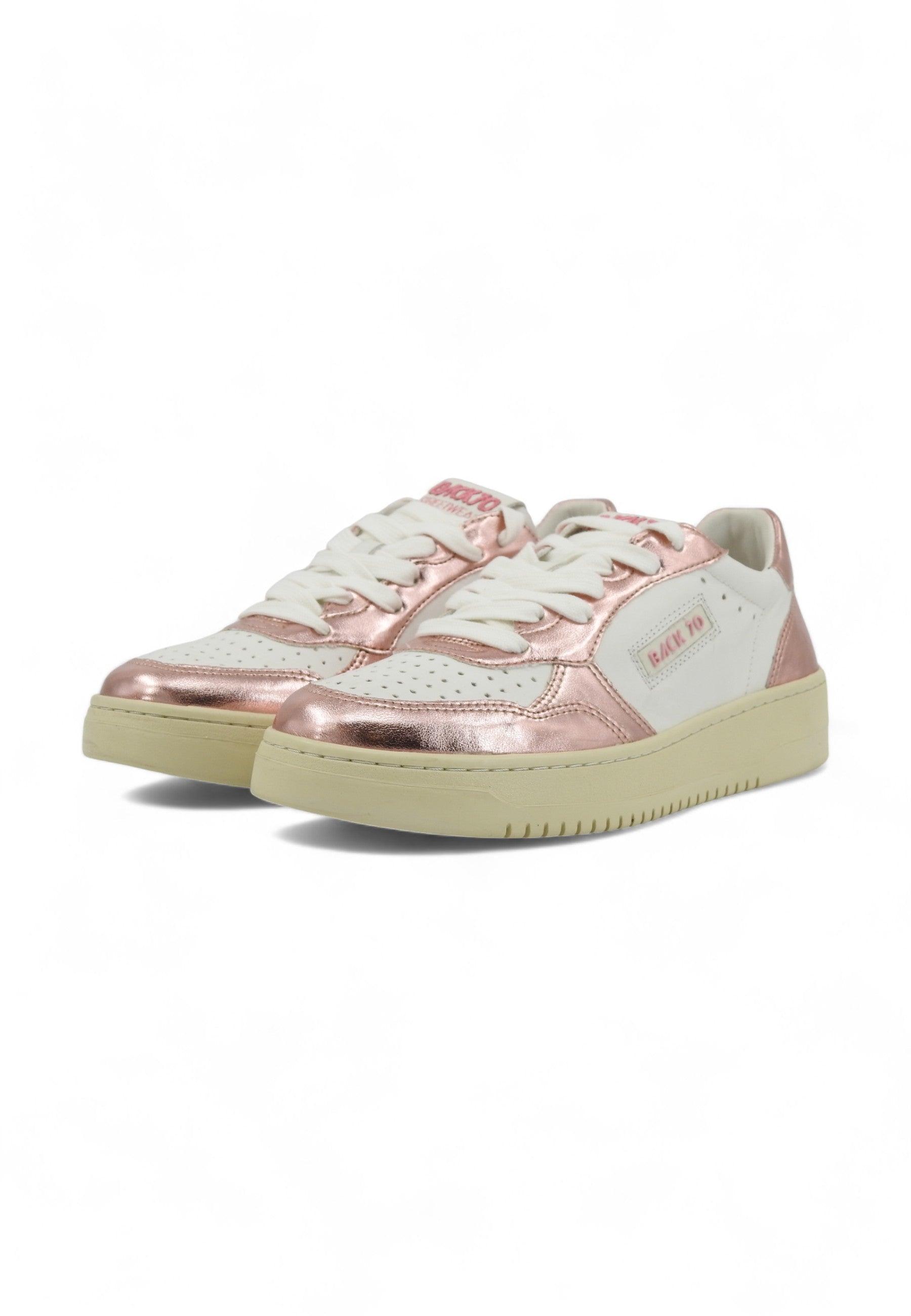 BACK 70 Xslam KV4 Metallic Sneaker Donna Nude 108001-000683 - Sandrini Calzature e Abbigliamento