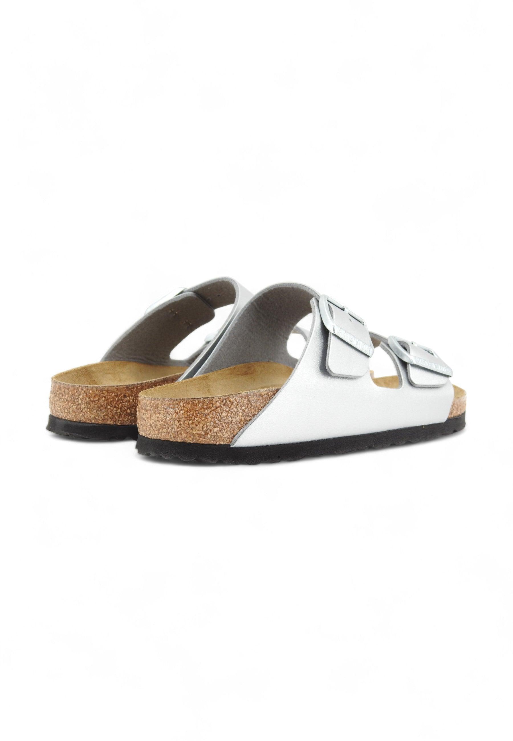BIRKENSTOCK Arizona Ciabatta Donna Silver 1012283 - Sandrini Calzature e Abbigliamento