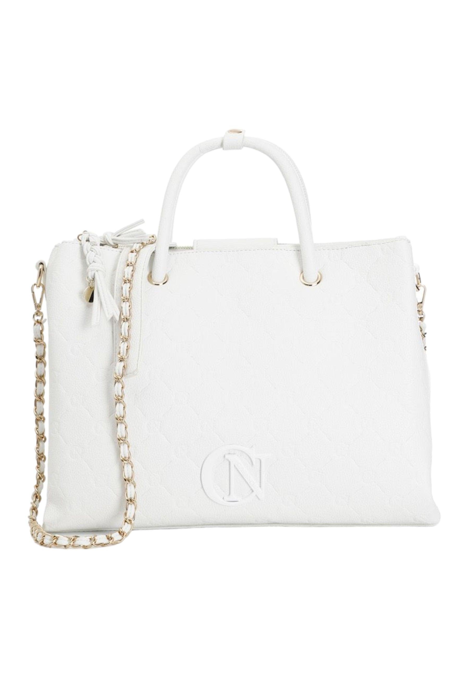 CAFENOIR Borsa Hand Bag Donna Bianco NE0615 - Sandrini Calzature e Abbigliamento