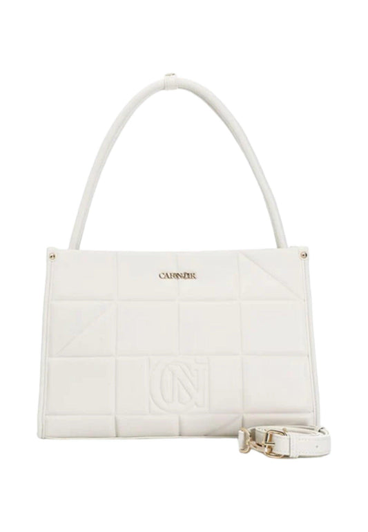 CAFENOIR Borsa Tote Donna Bianco Panna WA0602 - Sandrini Calzature e Abbigliamento