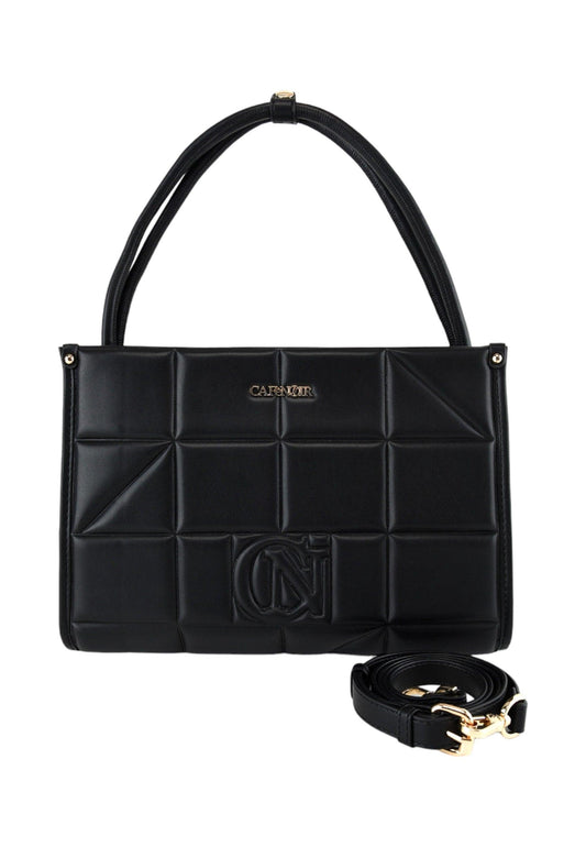 CAFENOIR Borsa Tote Donna Nero WA0602 - Sandrini Calzature e Abbigliamento