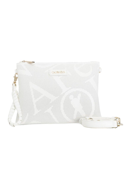 CAFENOIR Borsa Tracolla Donna Bianco YB0606 - Sandrini Calzature e Abbigliamento
